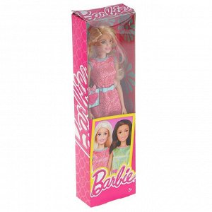 Ранец Стандарт Barbie 35 х 26.5 х 13, для девочки, EVA-спинка, подарок-кукла