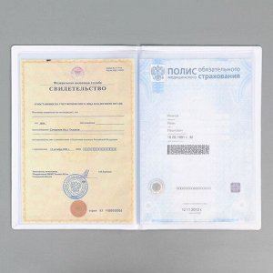 Обложка для семейных документов &quot;Family documents&quot;