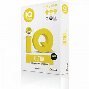 Бумага офисная IQ ULTRA, А4, 80 г/м2, 500 л., марка А, Mondi, белизна 168%