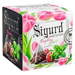 чай SIGURD &#039;RASPBERRY MINT&#039; 15 пирамидок/саше-конверт 1/8