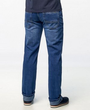 Джинсы MOK 59767
Классические пятикарманные джинсы прямого кроя с застежкой на молнию и пуговицу. Изготовлены из качественной джинсовой ткани, правильные лекала - комфортная посадка на фигуре. 
Состав