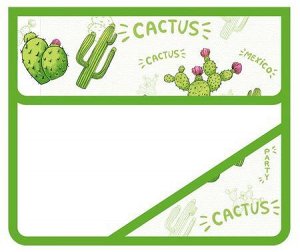 Папка для тетрадей А5 на липучке 23х19х5 см ПМ-А5-03 "КАКТУС ПАТИ" Пчелка {Россия}