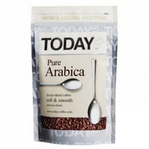 Кофе Today Pure Arabica субл. м/у 75г 1/12