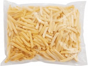 Картофель фри прямой, 7 мм/French Fries, Snow Valley, 2500 г, (4)