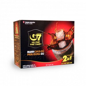 Кофейный напиток растворимый G7 (2в1) 15 пак.*16г (Чунг Нгуен)