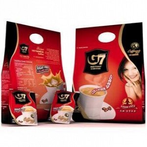 Кофе растворимый G7 Passiona 4в1 (кофе, сливки, заменитель сахара, коллаген) (22 пак. *16 гр.)