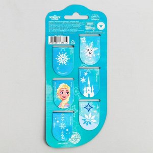 Магнитные закладки для книг, 6 шт. на открытке Frozen, «Холодное сердце»