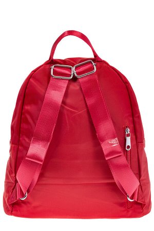 Молодежный рюкзак из текстиля, цвет – красный