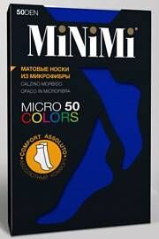 Minimi MICRO COLORS 50 calz. Носки женские матовые эластичные из микрофибры