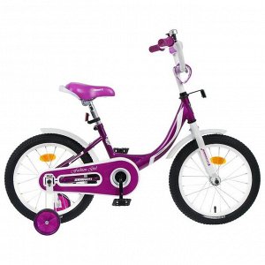 Велосипед 16" Graffiti Fashion Girl, цвет бордовый