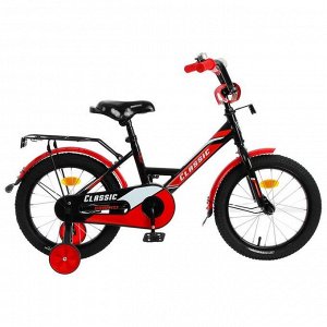 Велосипед 16" Graffiti Classic, цвет черный/красный