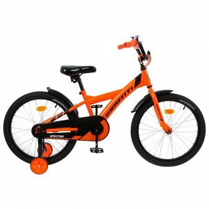 Велосипед 18" Graffiti Spector, цвет неоновый красный