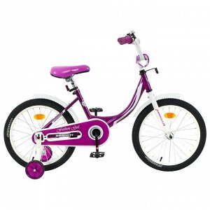Велосипед 18" Graffiti Fashion Girl, цвет бордовый