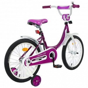 Велосипед 18" Graffiti Fashion Girl, цвет бордовый