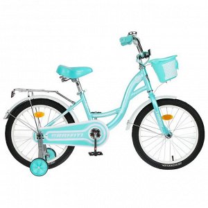 Велосипед 18" Graffiti Premium Girl, цвет мятный/белый