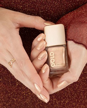 Лак для ногтей gold effect nail polish