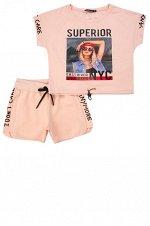 FIRST KIDS, Костюм для девочки FIRST KIDS 140