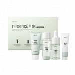 Nacific Набор миниатюр для чувствительной кожи Fresh Cica Plus Clear Kit, 30мл, 10 мл, 20 мл, 30 мл.