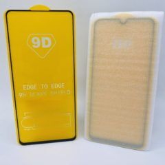 Защитное стекло 9D для Xiaomi REDMI NOTE 9S / Xiaomi Redmi Note 9 Pro FUEL GLUE в техпаке (на полный экран, полный клей, салфетки в комплекте)