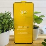 Защитное стекло 9D для XIAOMI REDMI NOTE 9 / MI 10 X / HONOR 10X / HUAWEI P SMART Z FULL GLUE в техпаке (на полный экран, полный клей, салфетки в комплекте)