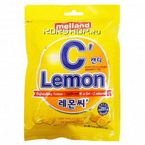 Карамель со вкусом лимона "Melland Lemon С Candy" 100 г
