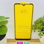 Защитное стекло 9D для HUAWEI Y7 (2019) FULL GLUE в техпаке (на полный экран, полный клей, салфетки в комплекте)