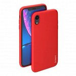 Чехол Gel Color Case для Apple iPhone XR, красный, Deppa