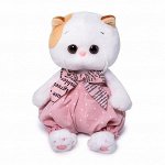 Мягкая игрушка BUDI BASA Кошка BABY Ли-Ли BABY в песочнике в горошек 20 см4