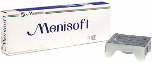 1-мес контактные линзы Menisoft 3 линзы (Япония)