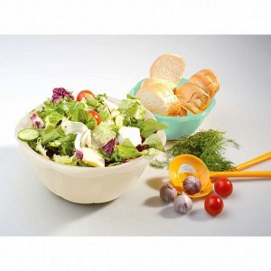 МИСКА 1,6Л Миска - незаменимая вещь на кухне для любой хозяйки при сервировке стола. Небольшая миска объемом 1,6л подходит для приготовления различных салатов, теста, подачи свежих овощей и фруктов и 
