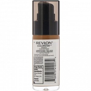 Revlon, Макияж для комбинированной и жирной кожи Colorstay, карамельный оттенок 400, 30 мл