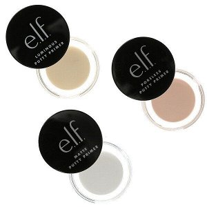 E.L.F., Putty Primer Trio, 3 Primers, 0.14 oz (4 g) Each