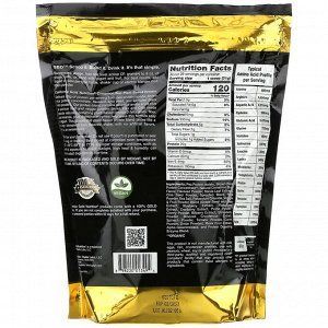 California Gold Nutrition, растительный протеин со вкусом булочки с корицей, веганский, легкоусвояемый, 908 г (2 фунта)