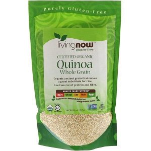 Now Foods, Organic Quinoa, цельное зерно, 454 г (16 унций)