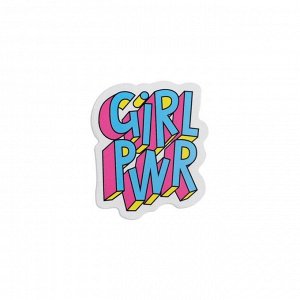 Набор бумажных наклеек Girl power, 7 x 6 см, 10 шт