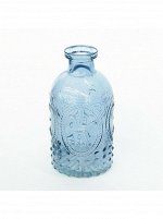 Бутыль Французская лилия стекло 6,5 х 12 см цвет антрацитовый