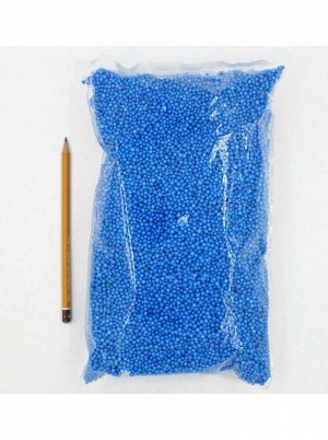 Наполнитель шарики пенопласт 4 мм цвет синий HS-26-2