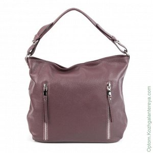 Женская кожаная сумка 1421-А Пурпл пурпурный