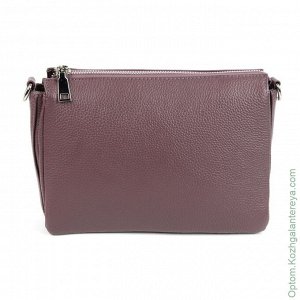 Женская кожаная сумка 1411-А Пурпл пурпурный