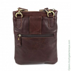 Мужская кожаная сумка 8135-1 Браун коричневый