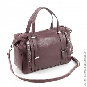 Женская кожаная сумка 1627-А Пурпл пурпурный