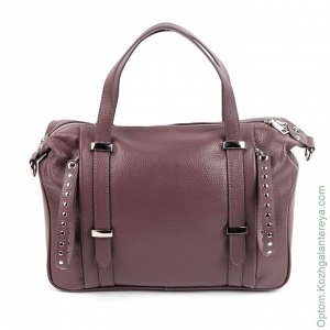 Женская кожаная сумка 1627-А Пурпл пурпурный