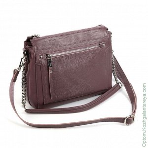 Женская кожаная сумка 1588-А Пурпл пурпурный