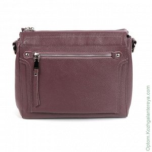 Женская кожаная сумка 1588-А Пурпл пурпурный