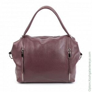Женская кожаная сумка 1518-А Пурпл пурпурный