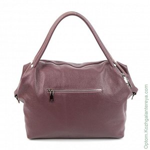 Женская кожаная сумка 1518-А Пурпл пурпурный