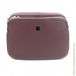 Женская кожаная сумка 1618-А Пурпл пурпурный