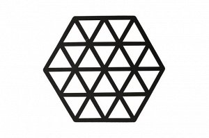 Салфетка сервировочная "Diamond Pattern" 38х43,5см, цв.черный