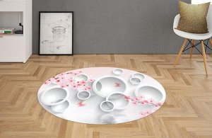 3D Ковер «Сакура в цвету»