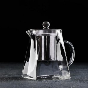 Чайник заварочный Magistro «Дарси», 450 мл, 14?8,5?13,5 см, с металлическим ситом